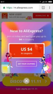 coupon pour les nouveaux utilisateurs