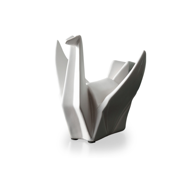 Grue - Figurine En Céramique Grue - Figurine En Céramique