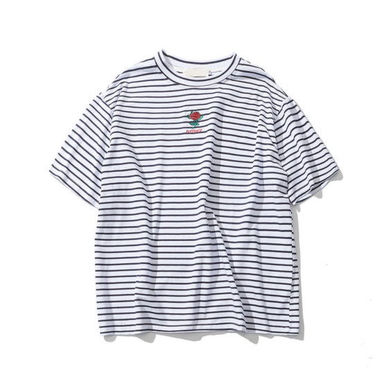 Camiseta Rose Stripe Camiseta Rose Stripe