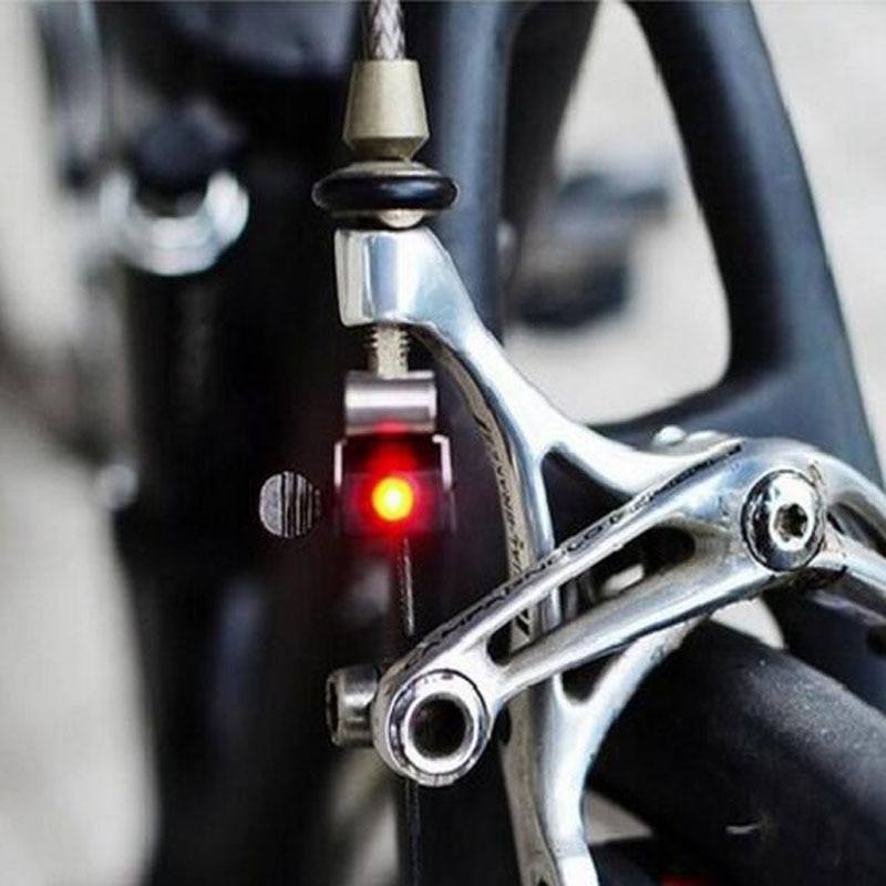 Mini lampe LED pour frein de vélo